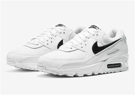 Nike Air Max 90 White Black (Women's) 